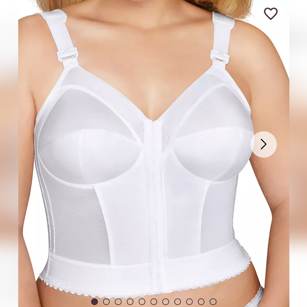 The Exquisite Form 🤍NWOT Front Close Longline Posture Bra🤍 Size 38C - Picture 1 of 11